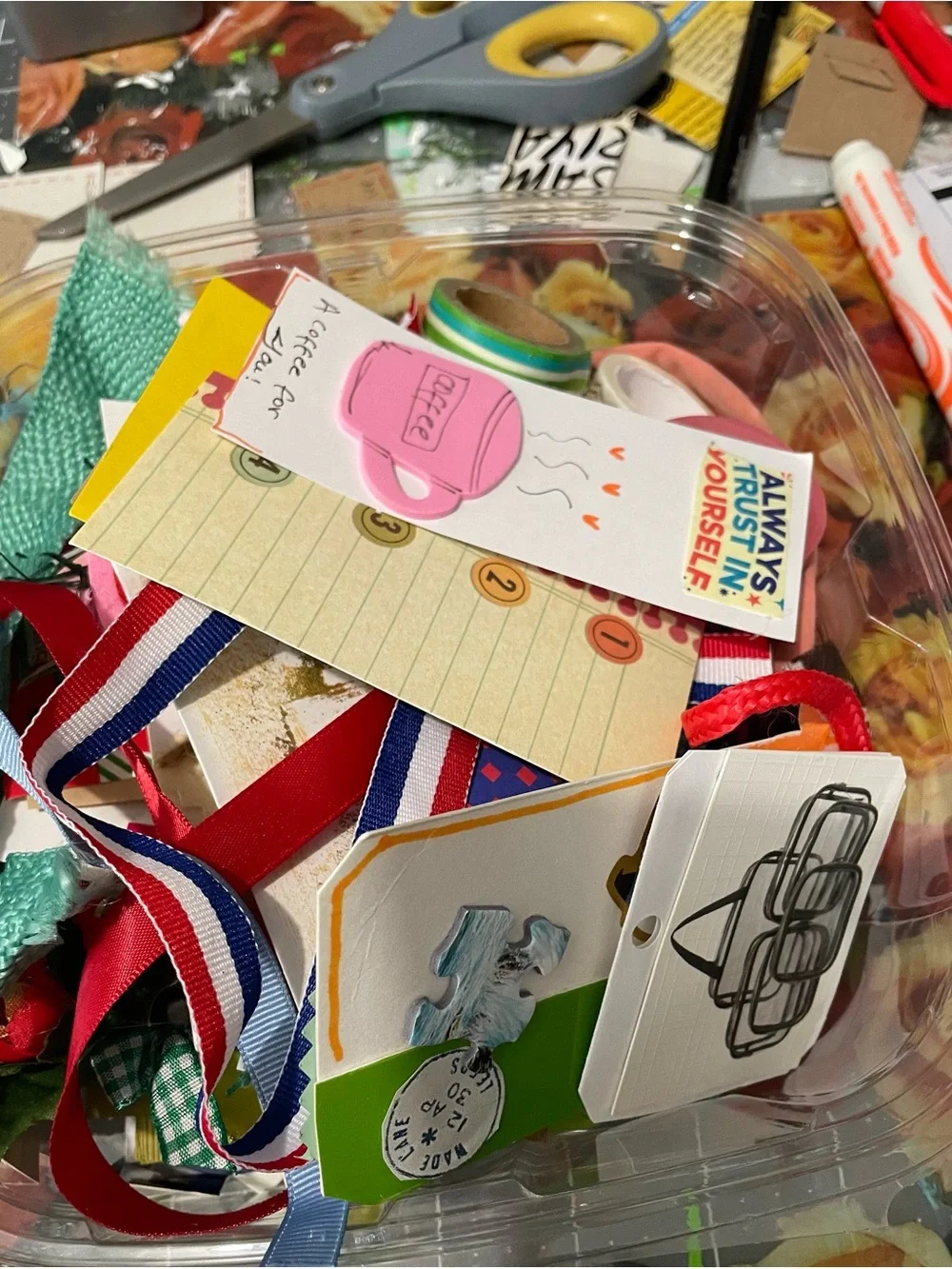 Crafts mixed things box